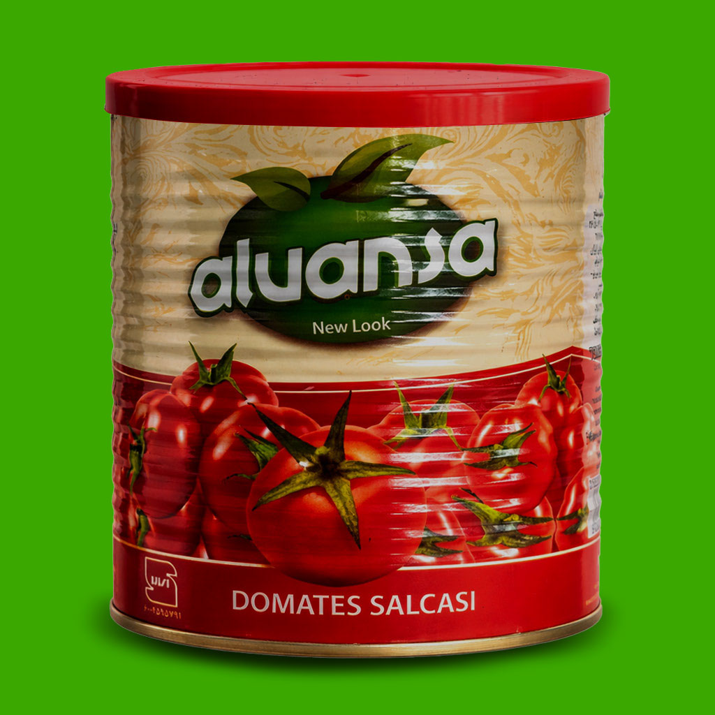 Alvansa domates salçası, 800 g konserve kutu