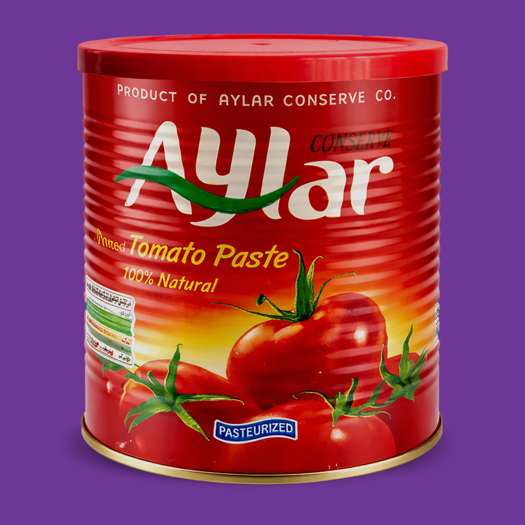 رب گوجه فرنگی آیلار قوطی 800 گرمی