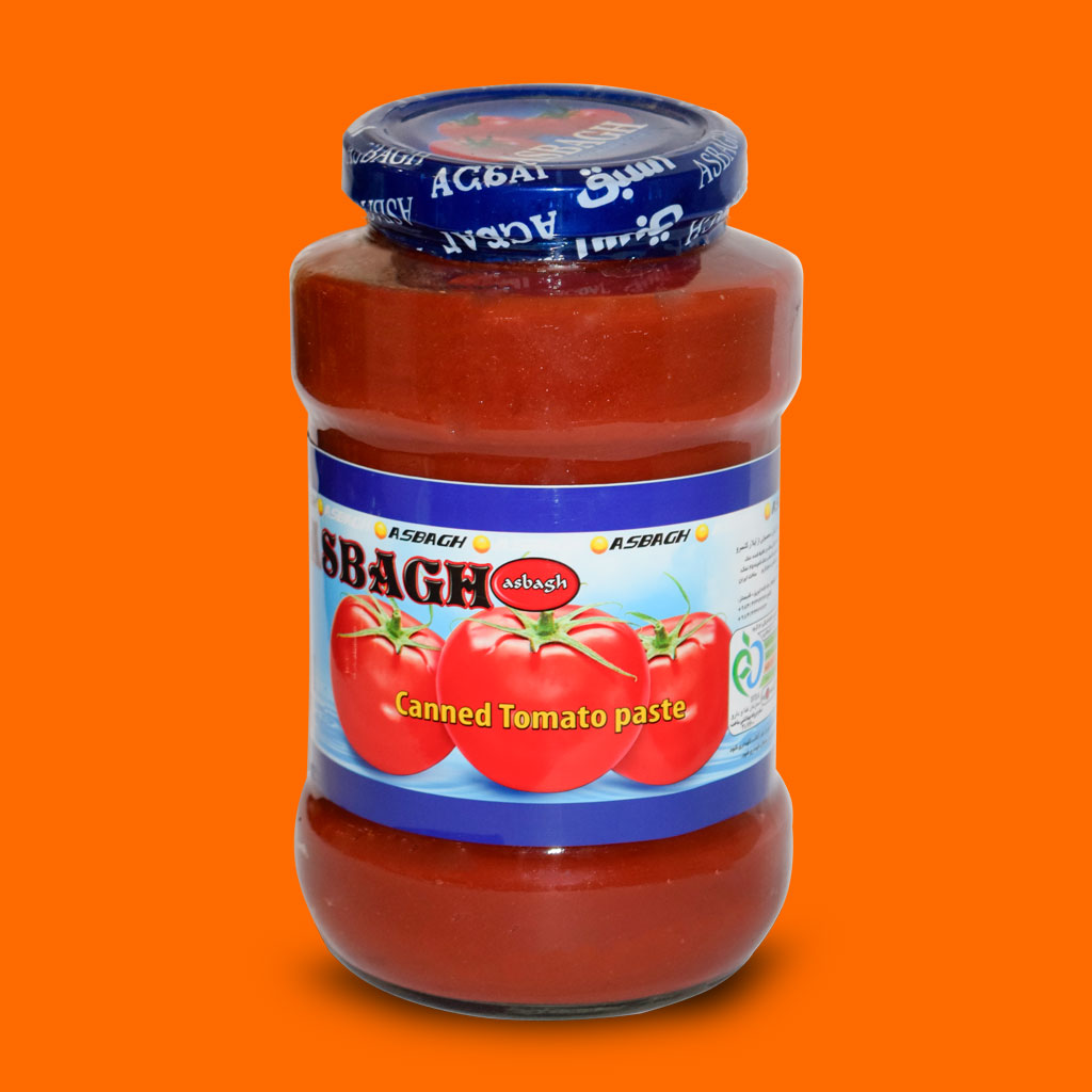 Asbagh tomato paste, 1500 g glass jar